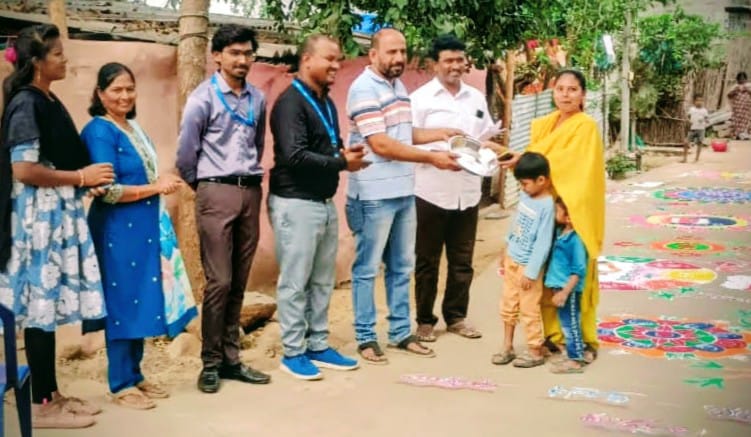 వెంకటరమణ సేవా సమితి ఆధ్వర్యంలో ఘనంగా ముగ్గుల పోటీలు