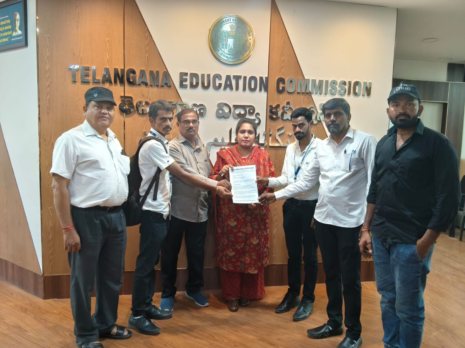 ప్రైవేట్ పాఠశాలల్లో 25% ఉచిత సీట్లు అమలు చేయాలి కౌన్సిల్ ఫర్ సిటిజన్స్ వాయిస్