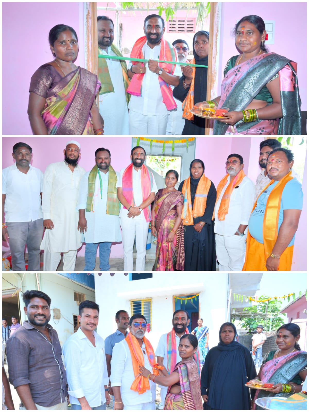 17 వార్డ్ లో ఇందిరమ్మ గృహప్రవేశంలో పాల్గొన్నకోరుట్ల నియోజకవర్గ ఇంచార్జ్జువ్వాడి నర్సింగ్ రావు