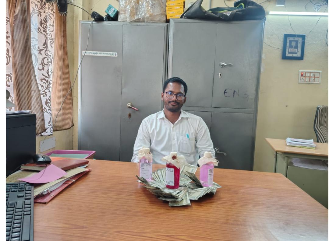 హుజూరాబాద్‌లో లంచం దందా బహిర్గతం – ఏఈ రెడ్‌హ్యాండెడ్‌గా పట్టుబాటు